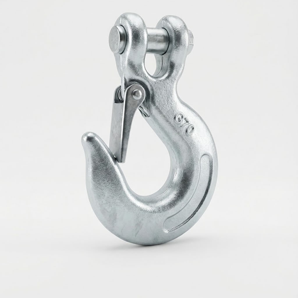 Heavy Duty G70 Clevis Winch Hook – 3/8" Forged Steel (Up to 13,500lbs)