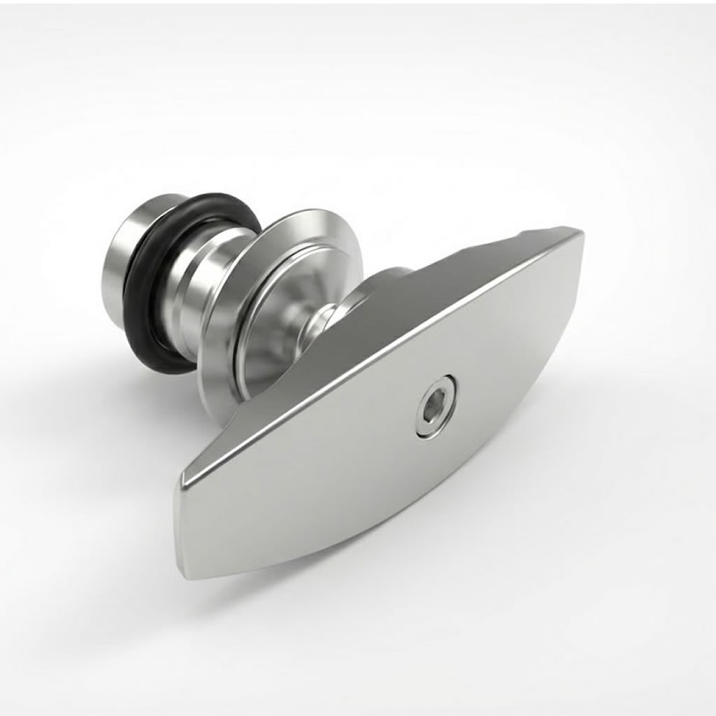 Premium Polished Metal Winch Clutch Handle (Wing Version) – Low Profile Design
