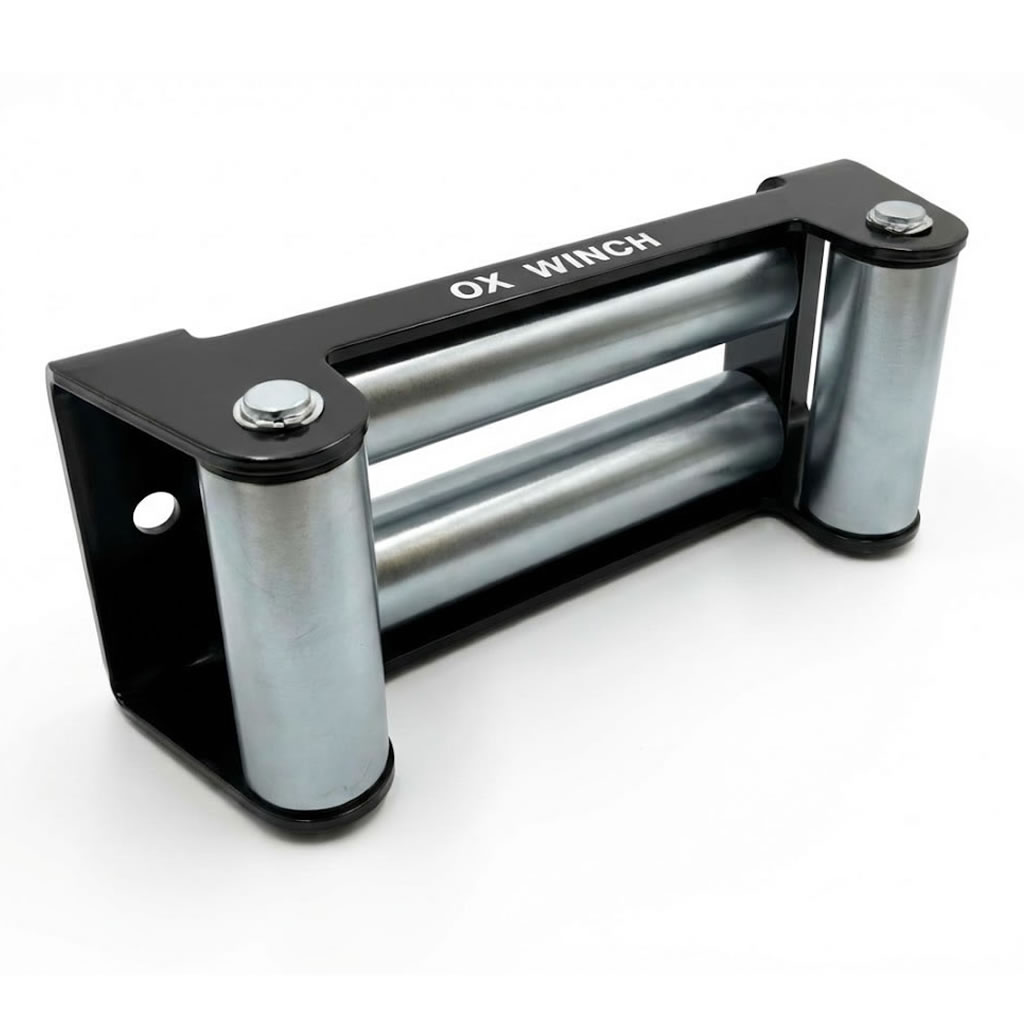 OX Winch Heavy Duty 4-Way Roller Fairlead - 13500lbs