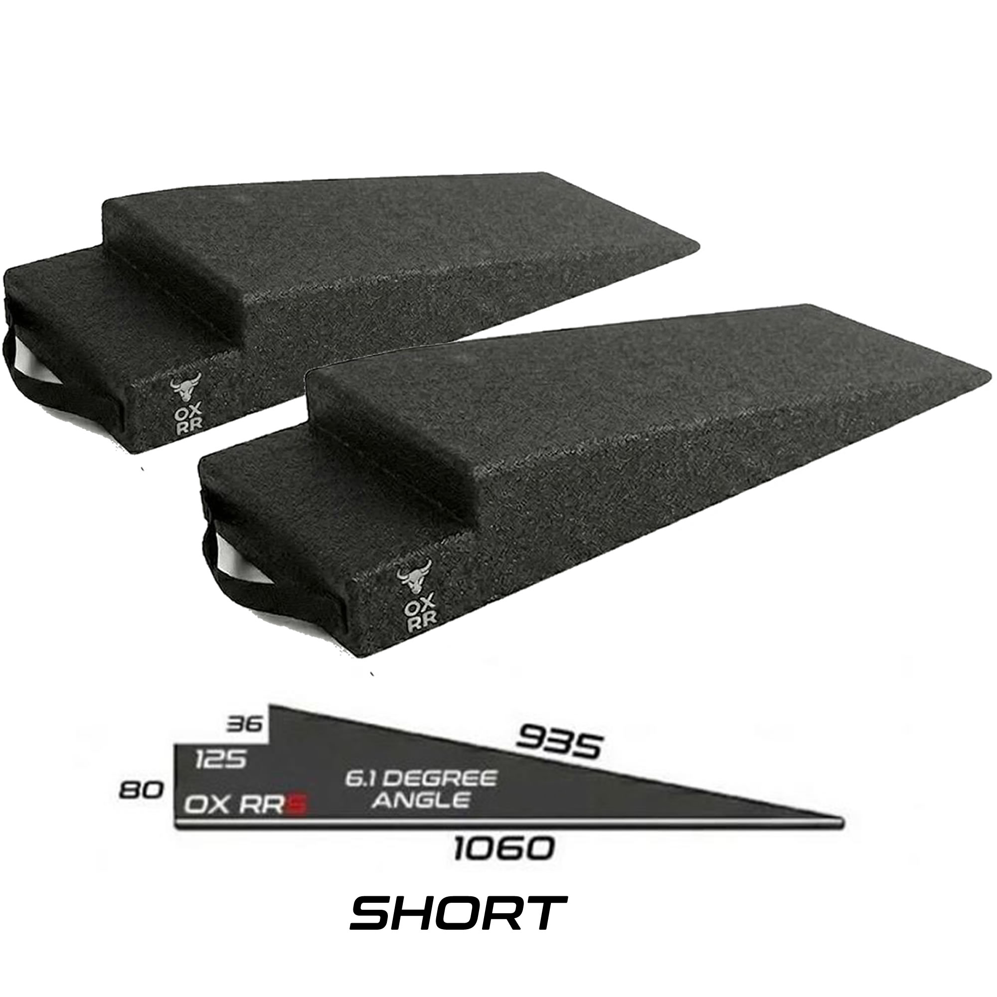 OX RRS 1060 Short Low Profile High Grip Anti-Slip Race Ramps